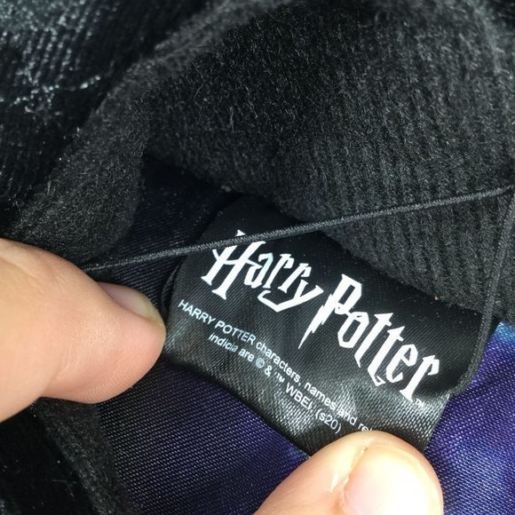 Harry Potter Slippers Black Size Large/XL Women 10-13 Men 9-12 - Picture 8 of 10